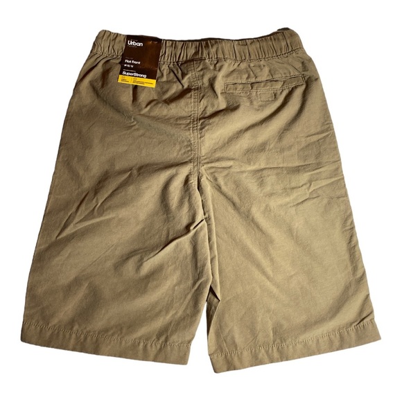 NWT Urban Pipeline Boy’s Tan Pull On Shorts Size 10-12 [K81] - Picture 2 of 4